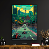 Formula Cityscape – Urban Grand Prix Poster